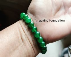 Green Agate Bracelet 10mm Green hakik Bracelet
