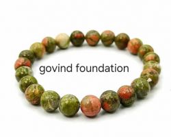 Unakite Bracelet 8mm Natural Unakite stone Bracelet