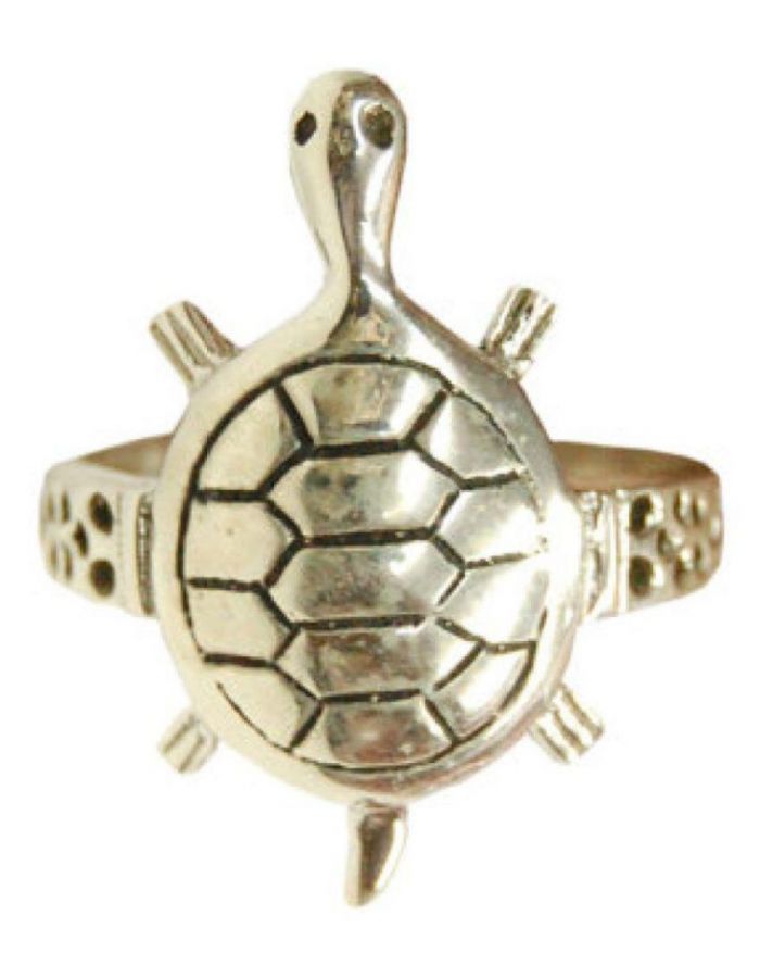 Tortoise ring silver kachhua ring