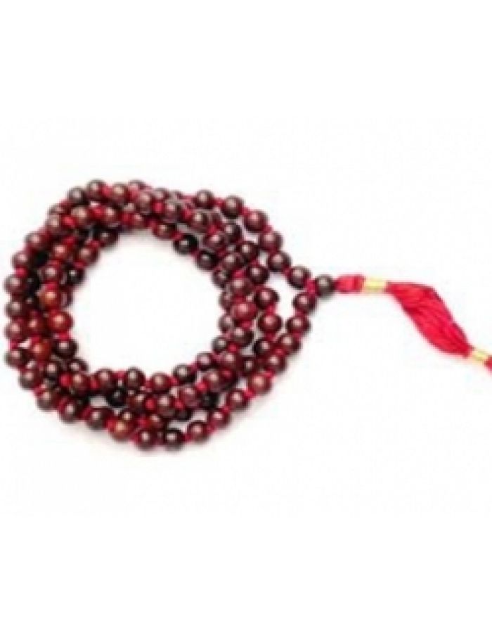 Lal Chandan mala red sandal mala for jap 108 beads