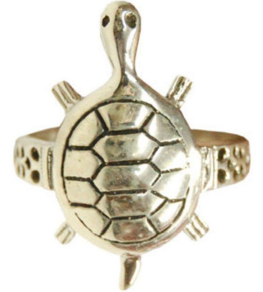 Swastik Tortoise RIng Jewelry In Pure Silver Buy Online, 53% OFF