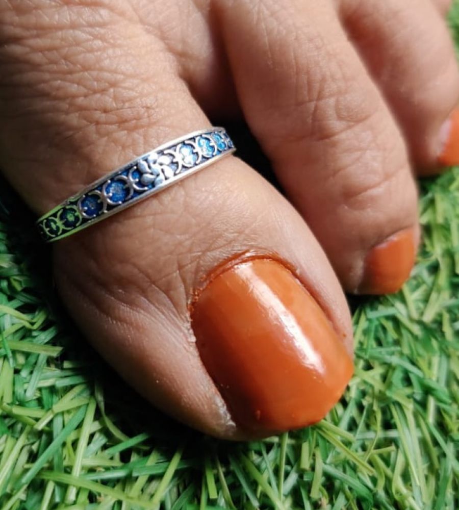 Silver Rings - Shivapriya Silver Finger Ring
