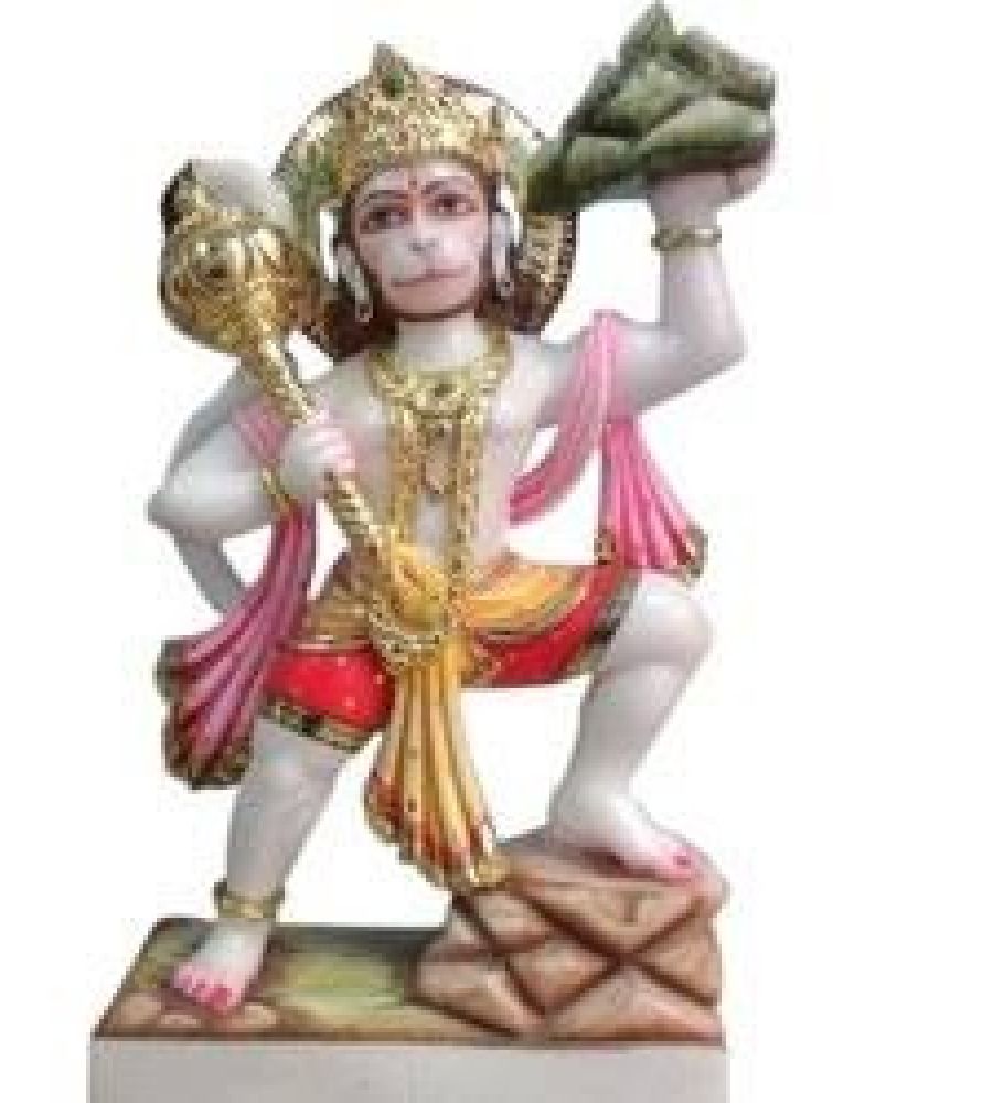 Hanuman marble idol Hanuman marble statue marble murti Hanuman ...