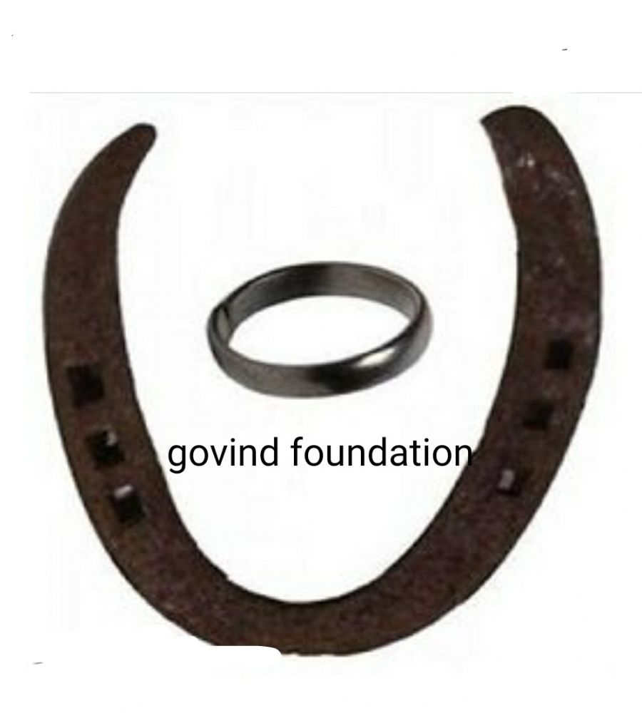 Buy IndianStore4All Real Black Horse Shoe Iron Ring (Kale Ghode ki Naal Ki  Ring ) Adjustable Ring Buy One Get One Free Online at desertcartINDIA