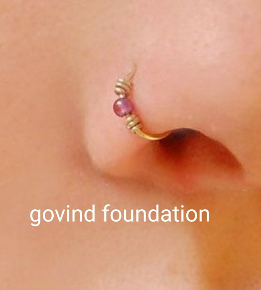 ZS | Opal Nose Stud | Nose Piercings | Nostril Piercing