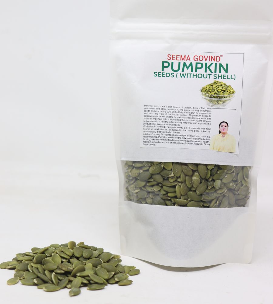 Pumpkin Seeds Without Shell 200 Gm Brand Seema Govind   8vGBmTu6s5 