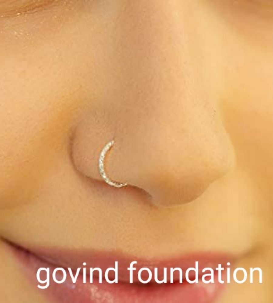 22 K Gold Nose Rings Gender Female