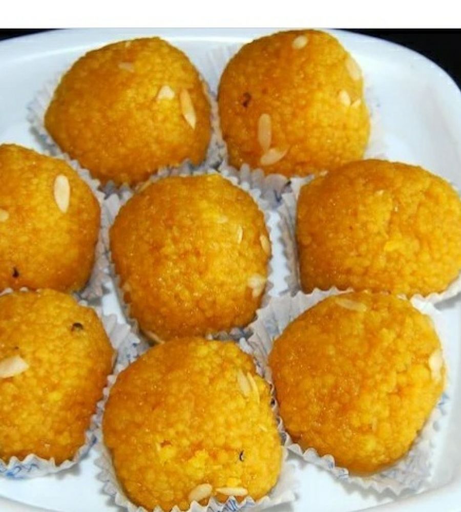 Bundi laddu cow ghee Boondi laddu 500gm